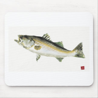 Striped Bass Mouse Pad