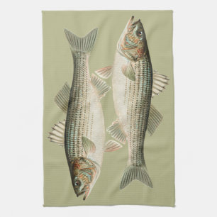 Striped Bass Twins Towel