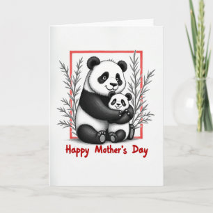 Striped Bears Hugs Card