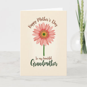 Striped Bloom Family Love Card