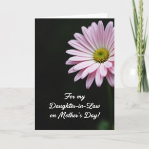 Striped Bloom Mother In Law Card