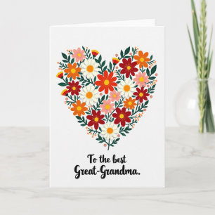 Striped Blossom Affection Card