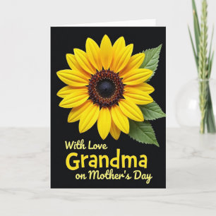 Striped Blossom Tribute Card