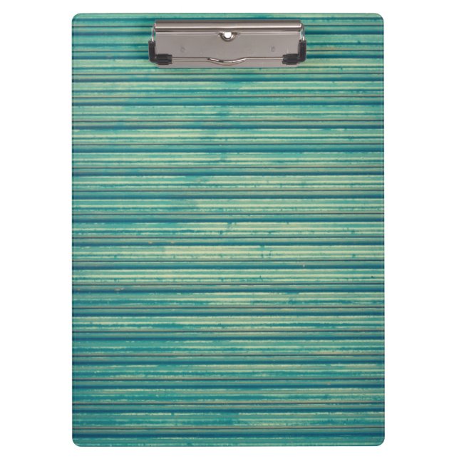 Striped Blue Lines Clipboard (Front)