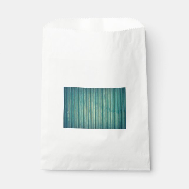 Striped Blue Lines Favour Bag (Front)