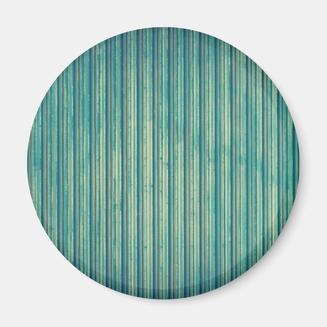 Striped Blue Lines Magnet (Front)