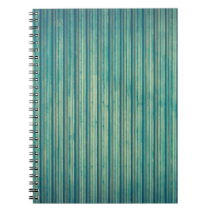 Striped Blue Lines Notebook