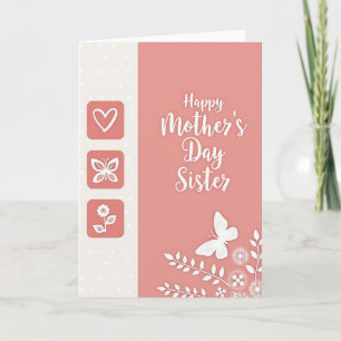 Striped Botanical Card