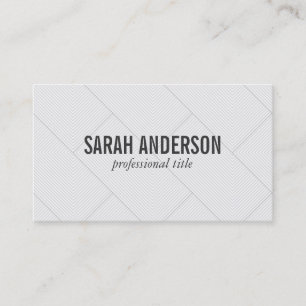Striped Brick Pattern Business Card