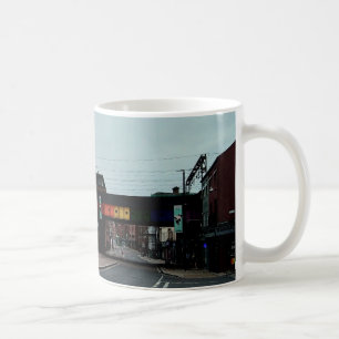 Striped bridge  coffee mug