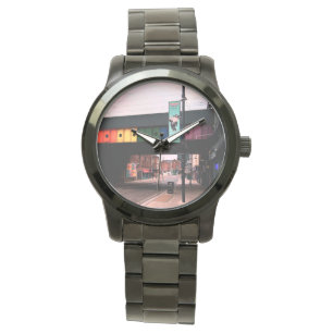 Striped bridge watch