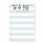 Striped Brush Lettered To-Do List