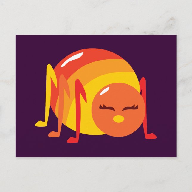 Striped Bug Postcard (Front)