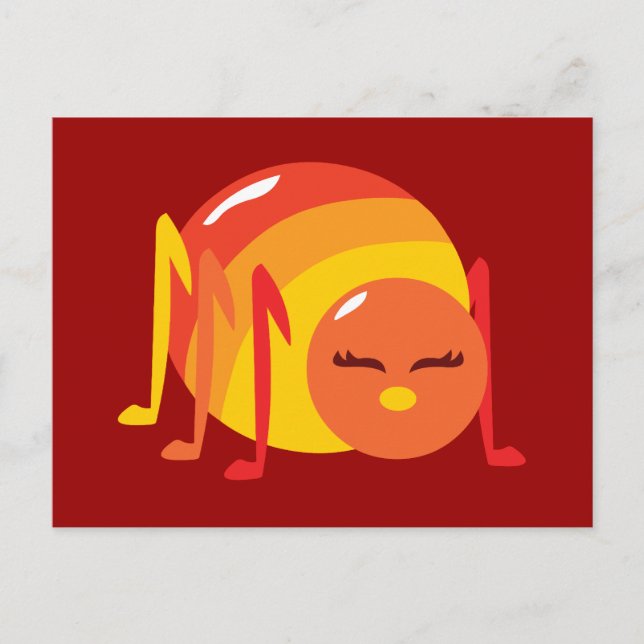 Striped Bug Postcard (Front)