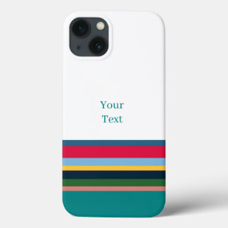 Striped  iPhone 13 case