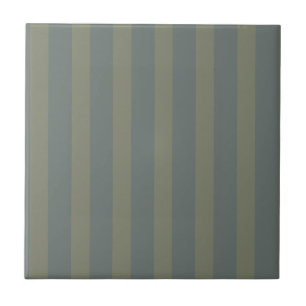 Striped Ceramic Tile, Small (4.25" x 4.25") Ceramic Tile
