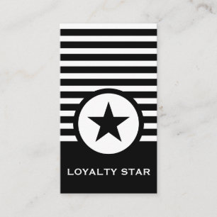 Striped Chic Loyalty Star