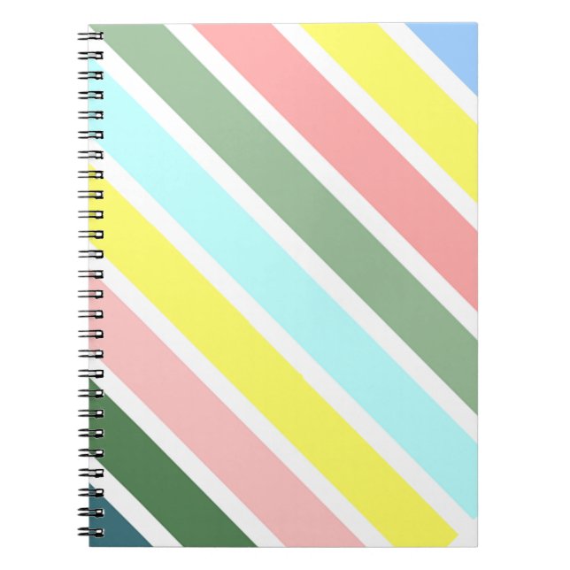 Striped Colors of Bermuda Notebook (Front)