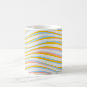 Striped Coloured Abstract Coffee Mug