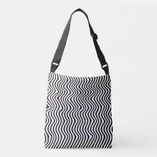 Striped Crossbody Bag
