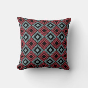 Striped Diamonds Cushion