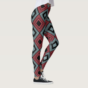 Striped Diamonds Leggings
