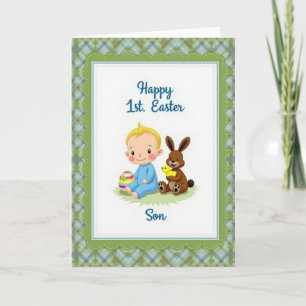 Striped Egg Joyful Occasion Card