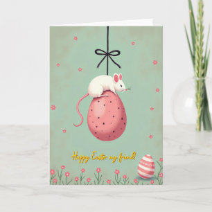 Striped Egg Spring Card