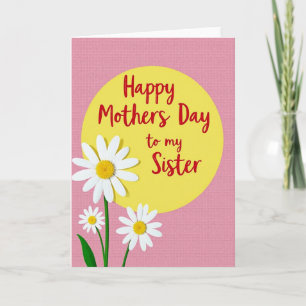 Striped Floral Family Card