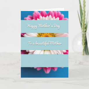 Striped Floral Happy Day Card