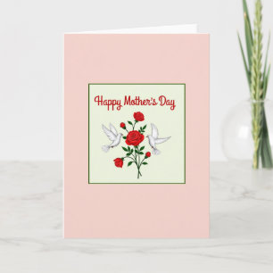 Striped Floral Love Card