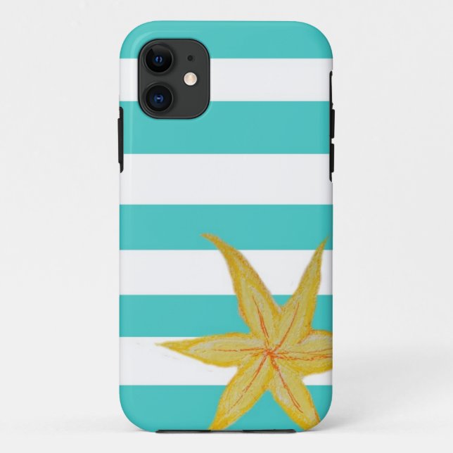Striped Flower Case (Back)