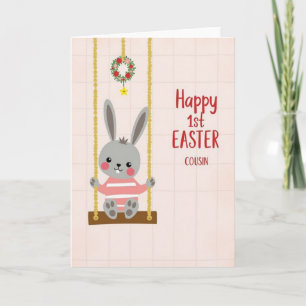 Striped Friend Springtime Card