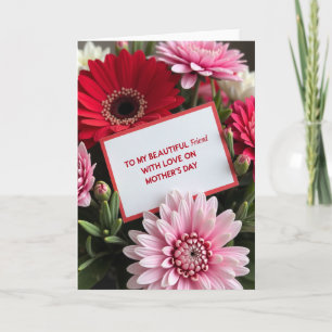 Striped Friend With Love Card