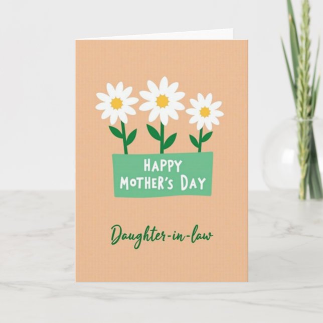 Striped Gentle Affection Banner Card (Front)