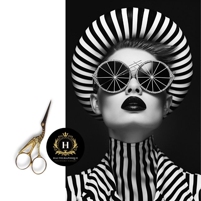 Striped Glam Rock Star Decoupage   Tissue Paper (Creator Uploaded)