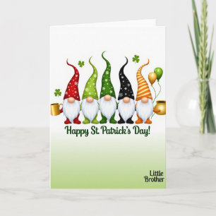 Striped Gnome Happy Day Card