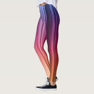 Striped Gradient Leggings