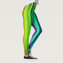 Striped Gradient Leggings