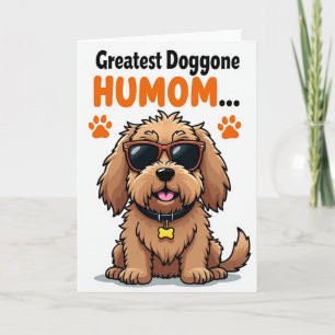 Striped Greatest Humom Card
