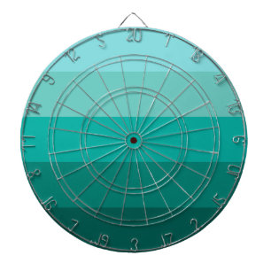 Striped Green Colours Dartboard