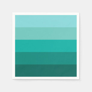 Striped Green Colours  Napkin