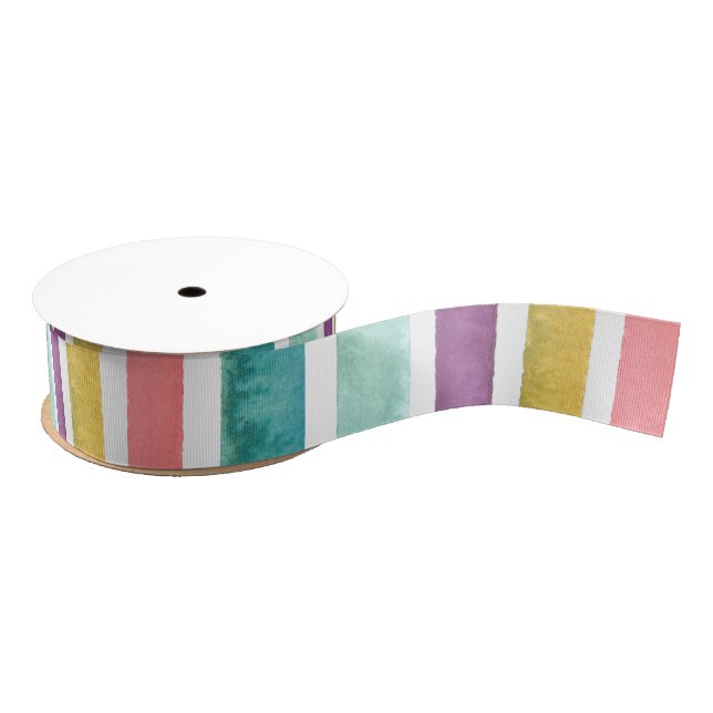 Striped Grosgrain Ribbon (Spool)
