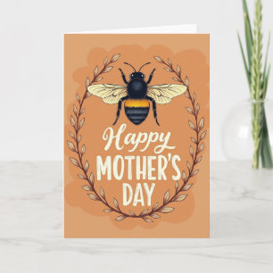 Striped Insect Happy Day Card