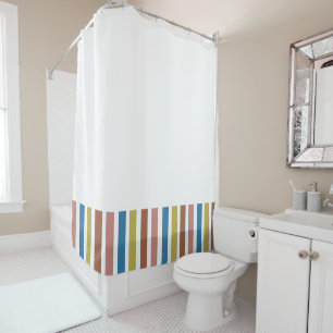 Striped Lines Shower Curtain