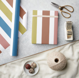 Striped Lines  Wrapping Paper