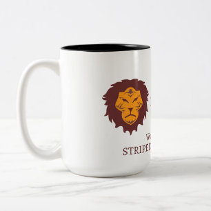 Striped Lion 15 oz Mug - Logo