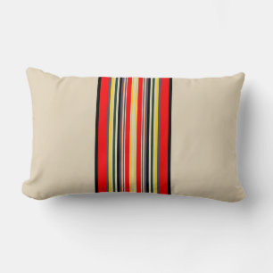 Striped Lumbar Cushion