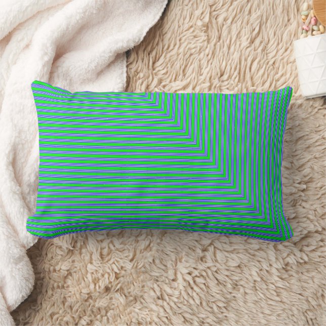 Striped....... Lumbar Cushion (Blanket)