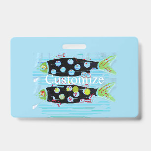 striped migrating fish any colour Thunder_Cove ID Badge